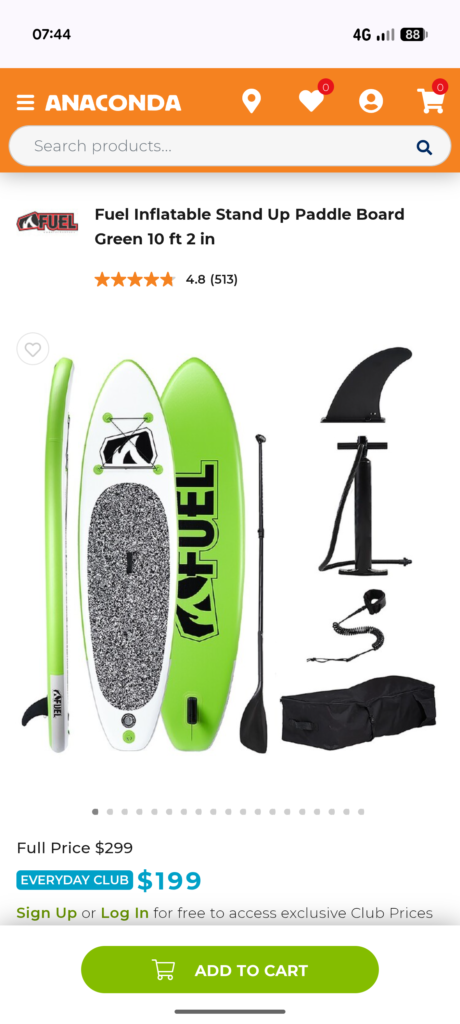 Unsere SUP-Pläne in Exmouth