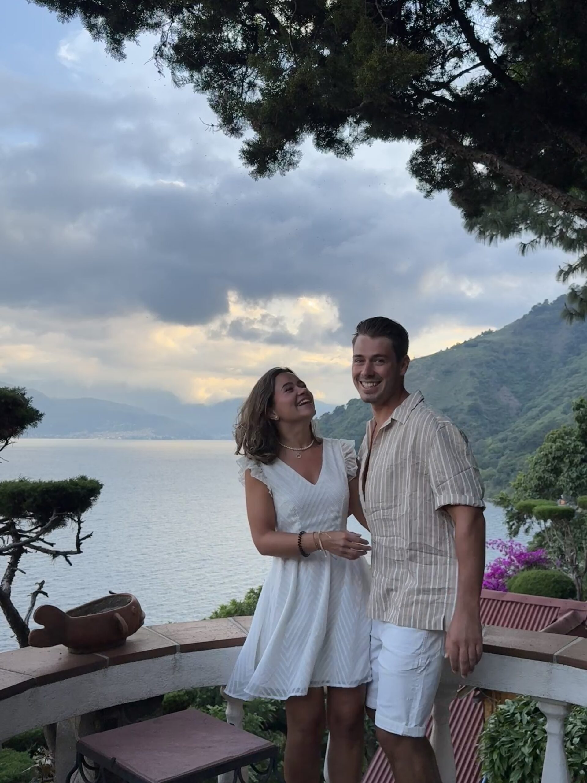Justin und Justyna gemeinsam unterwegs